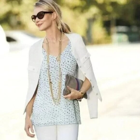 CABI Confetti Polka Dot Tank Cami Sz XS #5231 NWOT - Picture 1 of 5